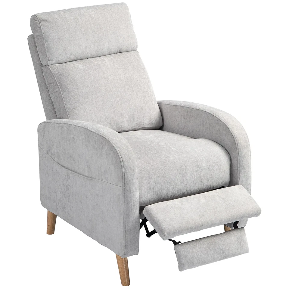 OFFERTA PAWHUT CUCCIA CHAISE LONG IN VIMINI GRIGIO C/CUSCINO MORBIDO 69x42x33cm