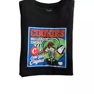 Cookies SF Big League Smoke Tshirt Black 2XL .Weed 420 - Picture 1 of 6