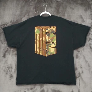 NRA National Rifle Assc. TShirt Black Camo Logo Crewneck Size 3XL Short Sleeve - Picture 1 of 9