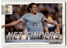 2014 Panini FIFA World Cup Brazil Prizm Net Finders Prizms Edinson Cavani #23