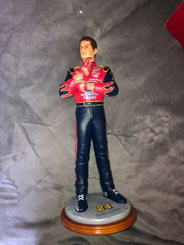 Jeff Gordon Adjusting Gloves 19" Sculpture by Character Collectibles 2348/9024 Cover