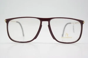 Vintage Brille Rodenstock 251 Rotbraun Gold Oval Brillengestell eyeglasses - Picture 1 of 6