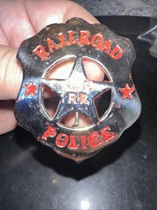 Railroad U.P. RR Police Union Pacific Reproduction Western Badge Marshall - Bild 1 von 5
