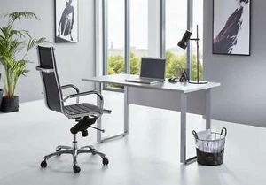 Mobile Ufficio Studio Office Edition Grigio Chiaro - Scrivania Piccola Singola - Foto 1 di 1