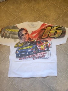 Greg Biffle #16 2005 Nascar Cup Total Print Short Sleeve Shirt Size XL - Picture 1 of 12