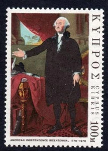 Chipre MNH 1976 SG474 Bicentenario de la Revolución Americana - Imagen 1 de 1
