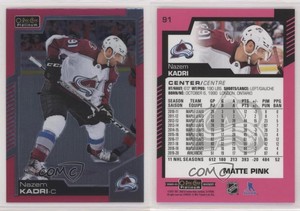 2020-21 O-Pee-Chee Platinum Matte Pink Nazem Kadri #91