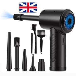 For Computer PC 51000 RPM Powerful Electric Wireless Air Duster Blower Cleaner - Afbeelding 1 van 11