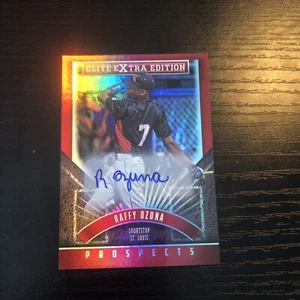 2015 Elite Extra Edition Prospect Autographs #131 Raffy Ozuna - Picture 1 of 2
