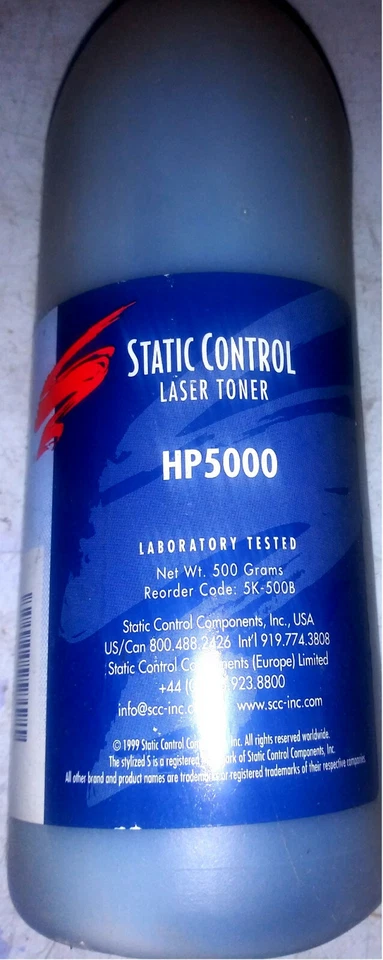 HP 5000 (500g) Toner Refill HP C4129X 29X LaserJet 5000 5000dn 5000gn 5000n 5100 - Image 1 of 2