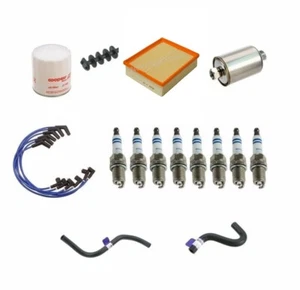 For Land Rover Discovery II Tune Up Kit Oil-Air-Fuel-Filters-Spark Plugs-Hose - Picture 1 of 1
