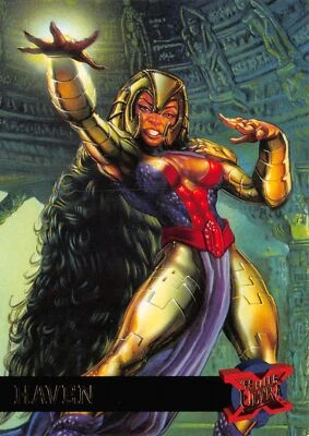 HAVEN / '95 1995 Fleer Ultra X-Men BASE Card #23 - Art by Tom Tomkins - Image 1 of 2
