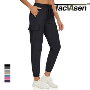 Women's Cargo Sweatpants Gym Fitness Running Sport Pants Casual Hikng Trousers - Picture 1 of 42