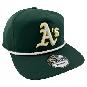 Cappello New Era Oakland Athletics A's The Golfer Rope Telaio A Snapback Regolabile - Foto 1 di 8