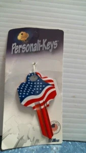Kaba Ilco Schlage Flag House/Office Key, Blank (23177) FS - Picture 1 of 3