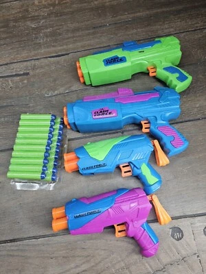 Adventure Force Clash Force Combo 4 Pack Dart Blaster Set, 24 Pieces - Image 1 of 4