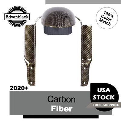 Guardabarros delantero Advanblack de fibra de carbono para Harley 2020up Harley Low Rider S/ST Foto 1 de 4