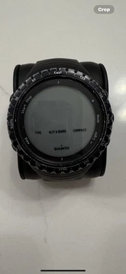 Suunto Core Black Watch 100 Meters Water Resistant With Black Rubber Band - Image 1 of 3
