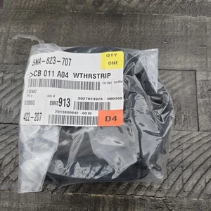 2018-2024 VOLKSWAGEN TIGUAN UNDER BONNET HOOD FORWARD WEATHERSTRIP SEAL OEM - Picture 1 of 5