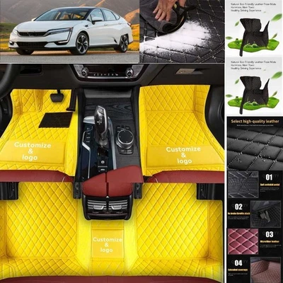 For Honda Clarity Car Floor Mats Custom Waterproof Auto Liners Carpets - Image 1 of 4
