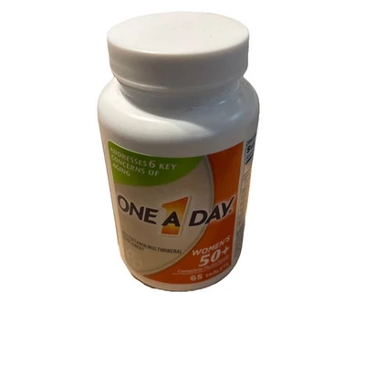 Multivitamínico completo One A Day feminino 50+ 65 validade 27/02 lacrado - Imagem 1 de 4