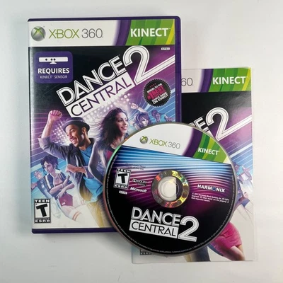 Dance Central 2 - Microsoft Xbox 360 Complete w/ Manual CIB - TESTED - Image 1 of 4