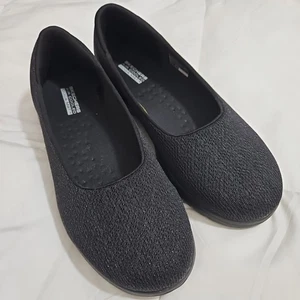 Skechers On the Go Flex Cherished Damen-Slipper schwarz Mesh Größe 7 136530 - Bild 1 von 9