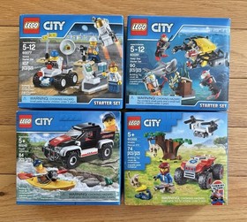 LEGO 60077 60091 60240 60300 City Space Deep Sea Kayak Wildlife ATV New & Sealed