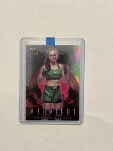 2024 Topps Midnight UFC Pink Refractor Erin Blanchfield #72/99 - Bild 1 von 2