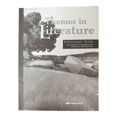 Abeka Themes in Literature Tests/Quizzes Speed/Comprehension 1st Edition~K1 21 - Image 1 of 4