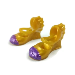 Disney Descendants Mal Schuhe Krönung Insel der Verlorenen Gold Lila Schuhe MH15 - Bild 1 von 2