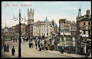 Tram Centre Bristol Postcard - Picture 1 of 2