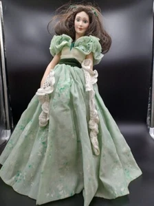 Vintage 1985 Franklin Mint Heirloom Doll Scarlett O'Hara Gone with the Wind - Picture 1 of 4
