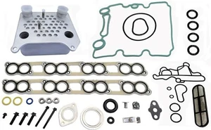 Kit de juntas de actualización de enfriador de aceite de 6,0 L para 2003-2010 F250 F350 F450 F550 E350 E450 - Imagen 1 de 2