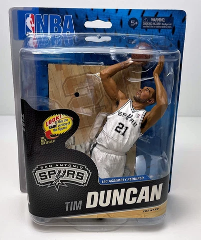 McFarlane Toys - Sportspicks - Tim Duncan w/White Jersey - San Antonio Spurs Cover