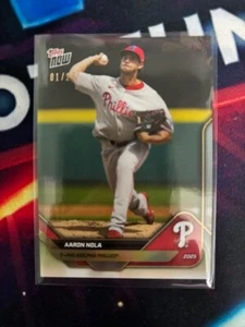 2025 Topps Road to Opening Day GOLD FOIL AARON NOLA #OO-185 | 25/01 - Foto 1 di 2