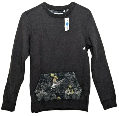 Nuevo STAR WARS On The Byas Hombres Talla S Yoda Sudadera Bolsillo Suéter Pullover Foto 1 de 4