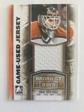 2011/2012 ITG In The Game Broad Street Boys Game Used Jersey - Ron Hextall M18