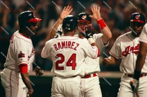 EX443 Manny Ramirez - Belle -Thome - Murray Cleveland 8x10 11x14 16x20 Photo - Picture 1 of 1