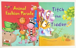Animal Fashion Parade & Titch The Tiddler Books - Picture 1 of 1