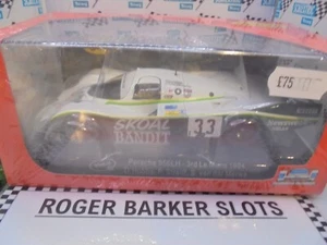 Slot It CA02H Porsche 956 LH #33 "Le Mans 1984" Nuevo en caja Escala 1:32 Coche Ranura - Imagen 1 de 1