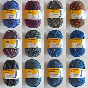 REGIA CITY STREETS COLOR-Schachenmayr - 4-fädig( 100g=5,99€) Sockenwolle - - Bild 1 von 18
