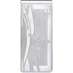 Montblanc Meisterstuck Le Petit Prince Stainless Steel Money Clip - Picture 1 of 7