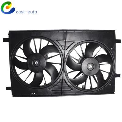 Dual Radiator & Condenser Fan Assembly 2007-2014 2015 2016 2017 For Jeep Compass - Image 1 of 4