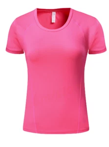 Women Running Gym Quick Dryfit Breathable T-Shirt For - Picture 1 of 6
