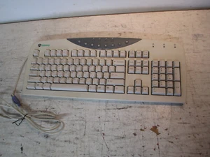 Teclado multimedia con cable SK-9220 con puerta de enlace para computadora PC PS/2 de colección - Imagen 1 de 6
