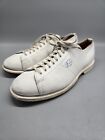 Vintage Linds Classic White Bowling shoes Size 9.5 D Right Hand Bowler
