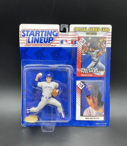 Nolan Ryan Starting Lineup 1993 Figure MLB Rangers Special Series Card 68022 Cover