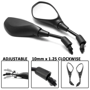 For SUZUKI VStrom DL250 DL650 DL1000 DL1050 Adjustable Rearview Side Mirrors - Foto 1 di 21