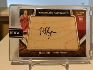 MALACHI FLYNN 2020-21 Panini Instant Floorboard Signatures Auto 1/5 Raptors RC - Picture 1 of 2